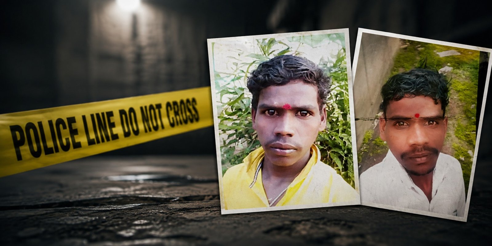 Police investigate the nine-year-old girl murder case in Pimpalwandi