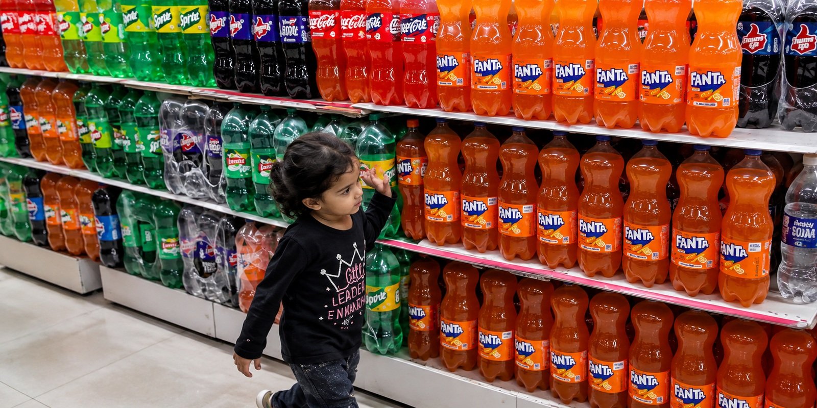 Fanta can highlighting India’s food labeling controversy