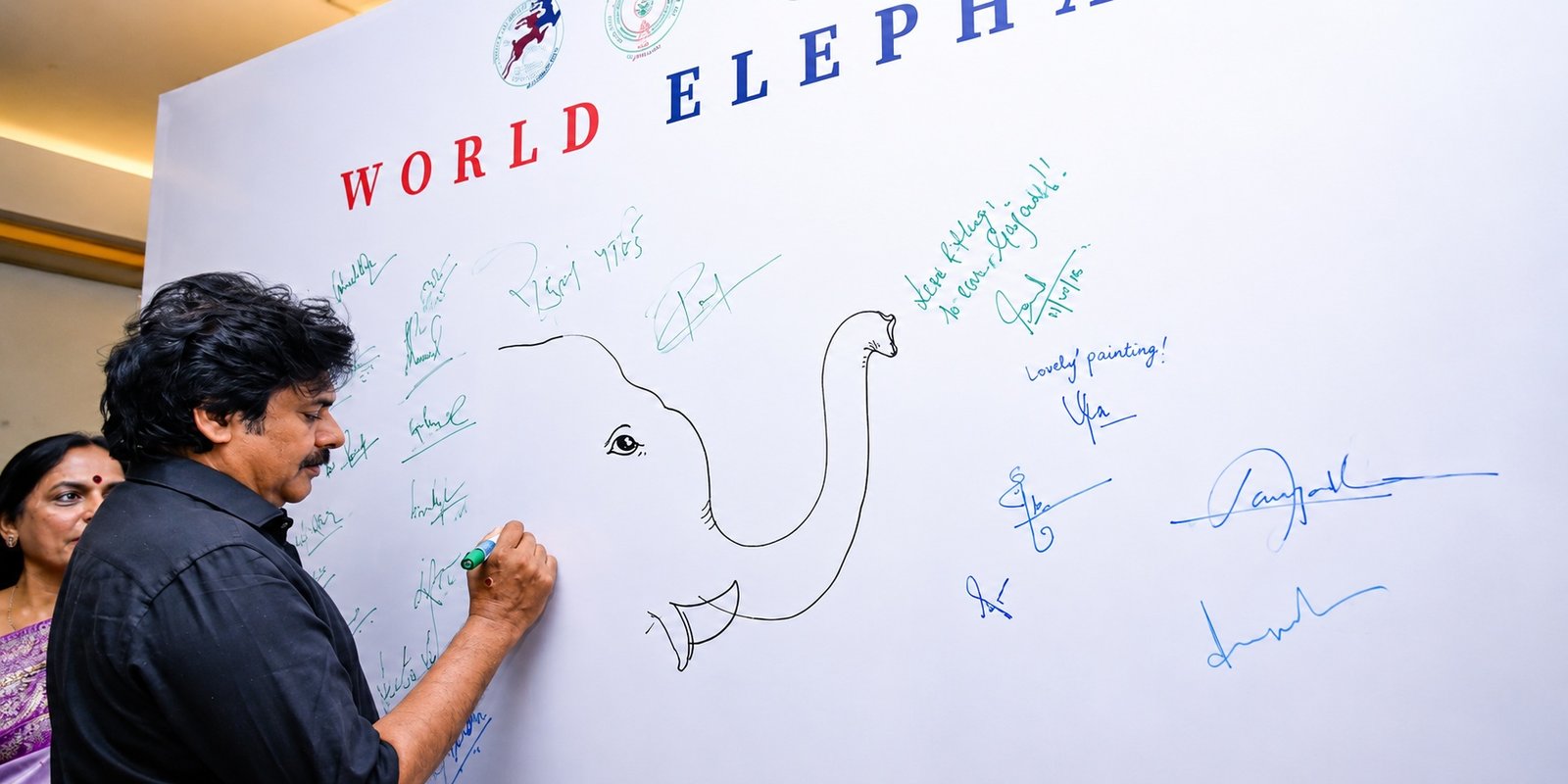 Pawan Kalyan discusses Kumki elephants and wildlife conservation in AP