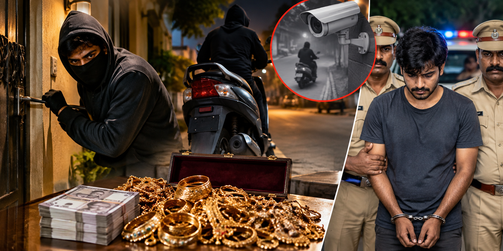 Engineering graduate arrested in Vijayawada gold theft case