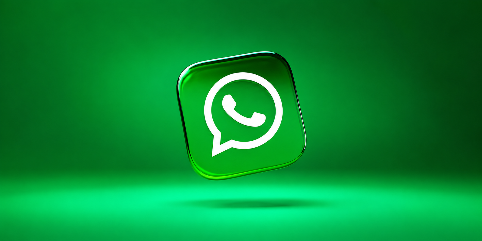WhatsApp app showing third-party AI agent chat feature.