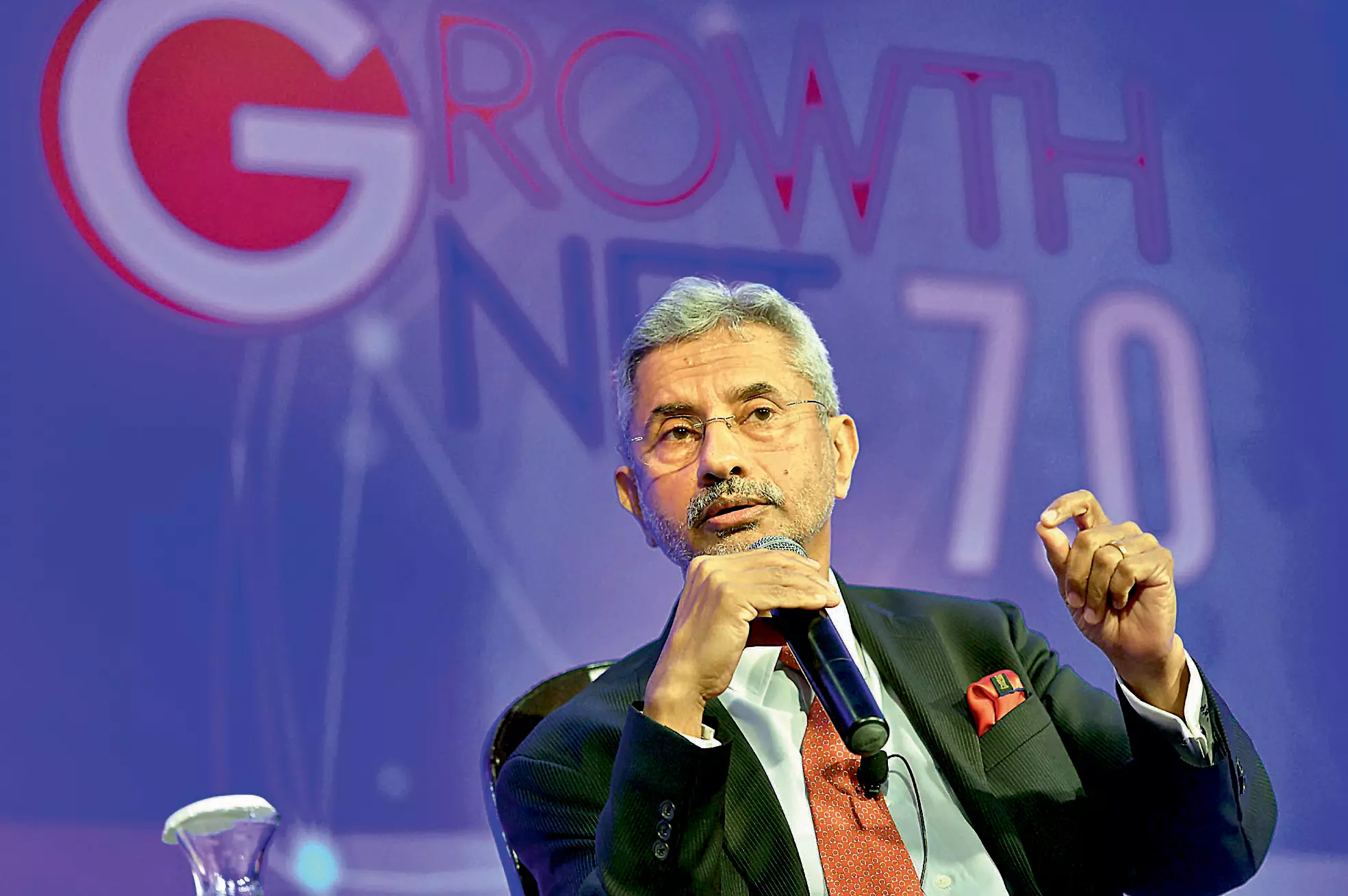 S Jaishankar addressing the United Nations General Assembly