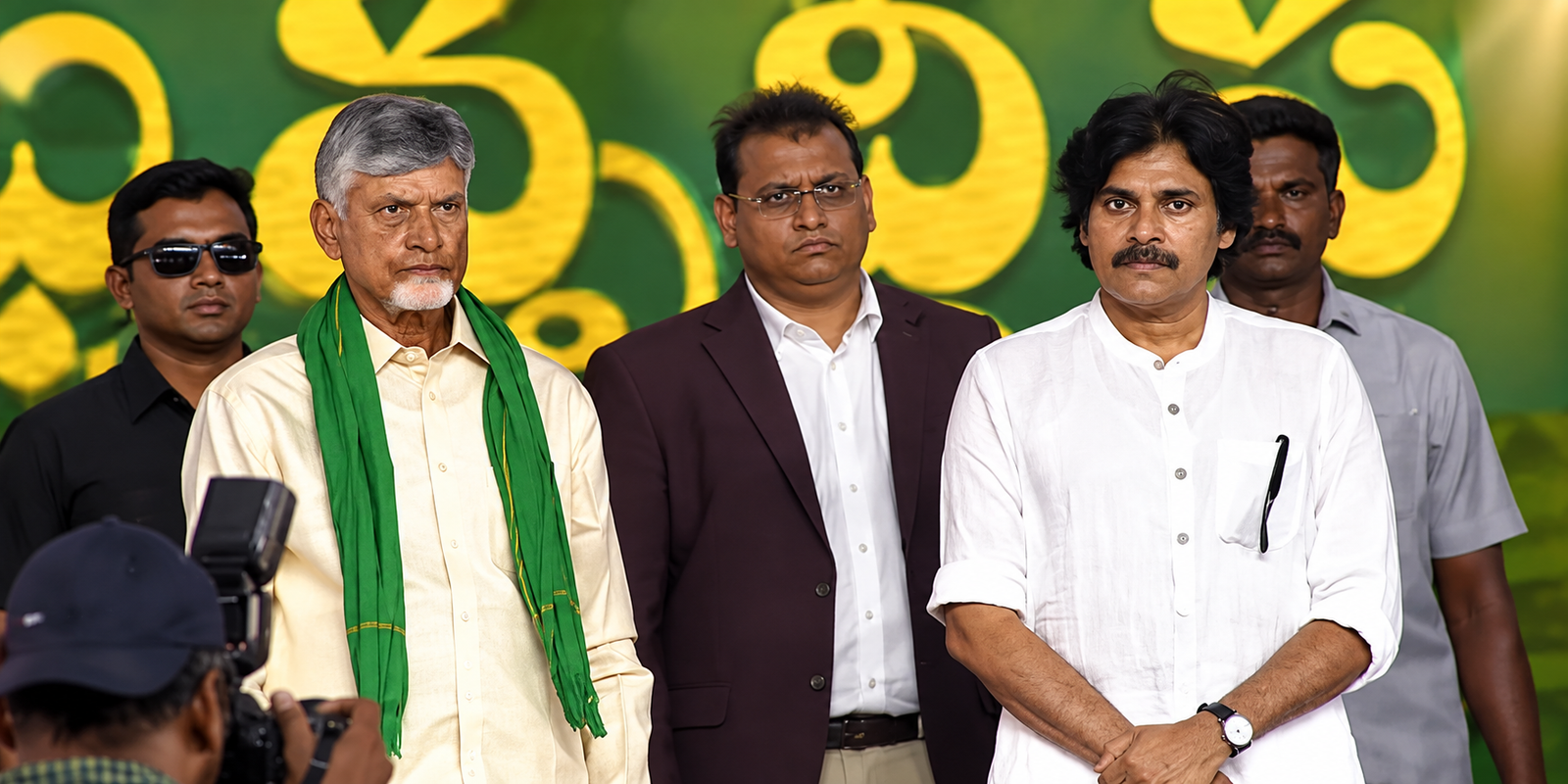 Chandrababu Naidu and Pawan Kalyan launch Palle Panduga 3.0