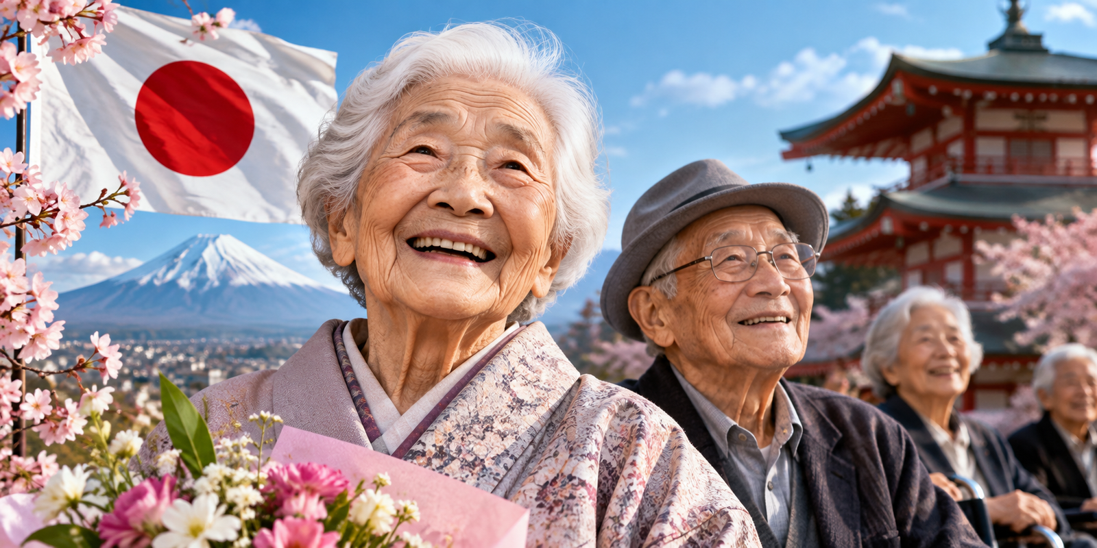 Japan’s centenarian population crosses one lakh for the first time.
