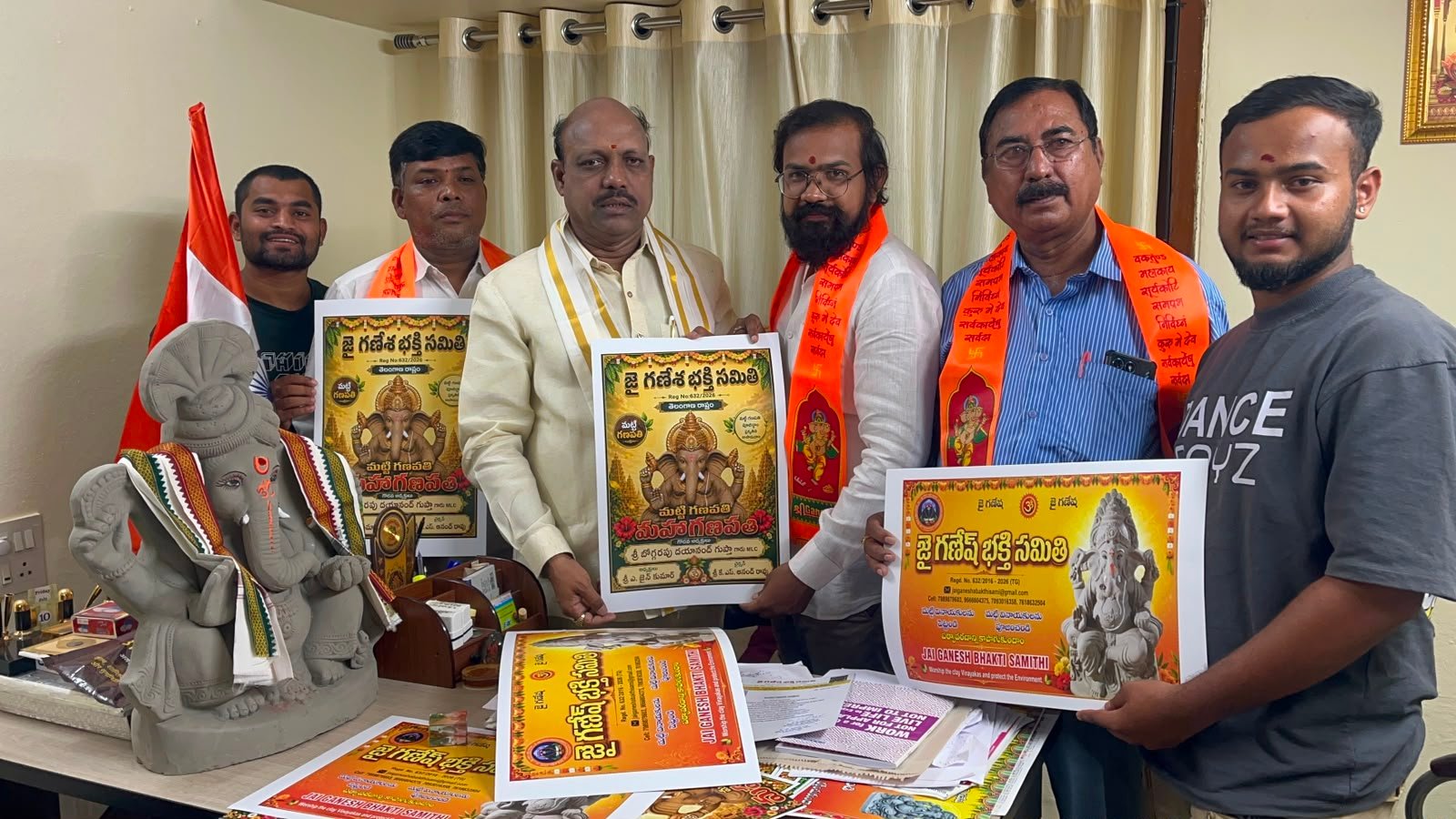 G Rohith Mudiraj appointed Telangana secretary of Jai Ganesh Bhakti Samithi