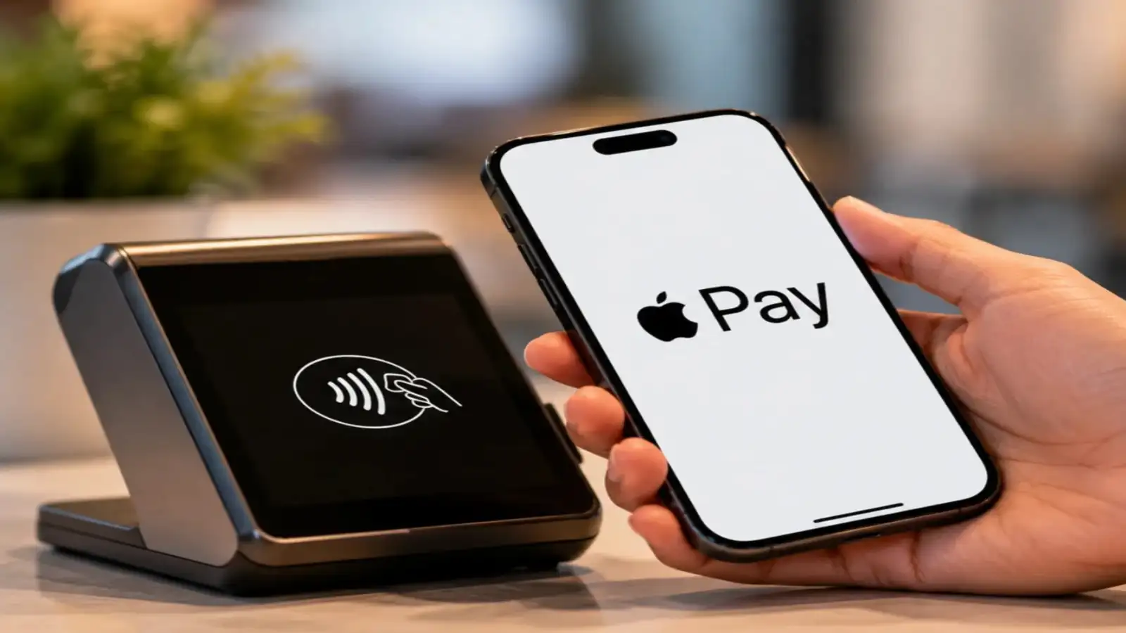 భారత్‌లో ఐఫోన్‌తో Apple Pay చెల్లింపు చేస్తున్న యూజర్