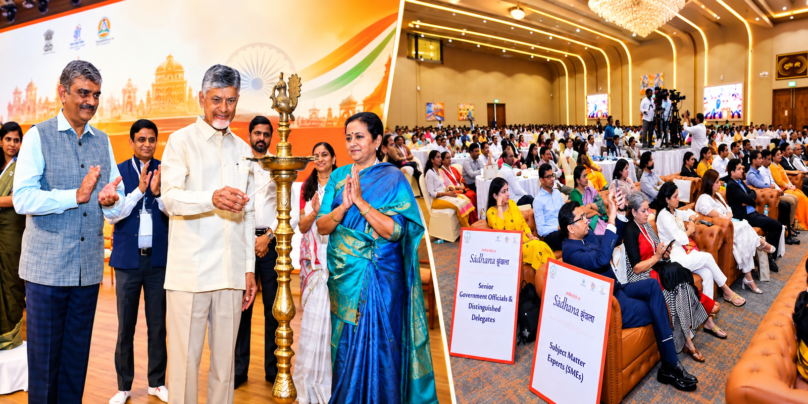 Chandrababu Naidu inaugurates Mission Karmayogi conference in Amaravati