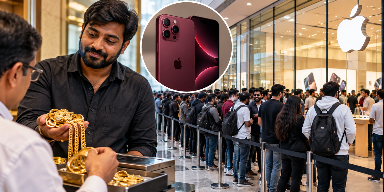 Delhi man sells gold to buy iPhone 18 Pro for wife