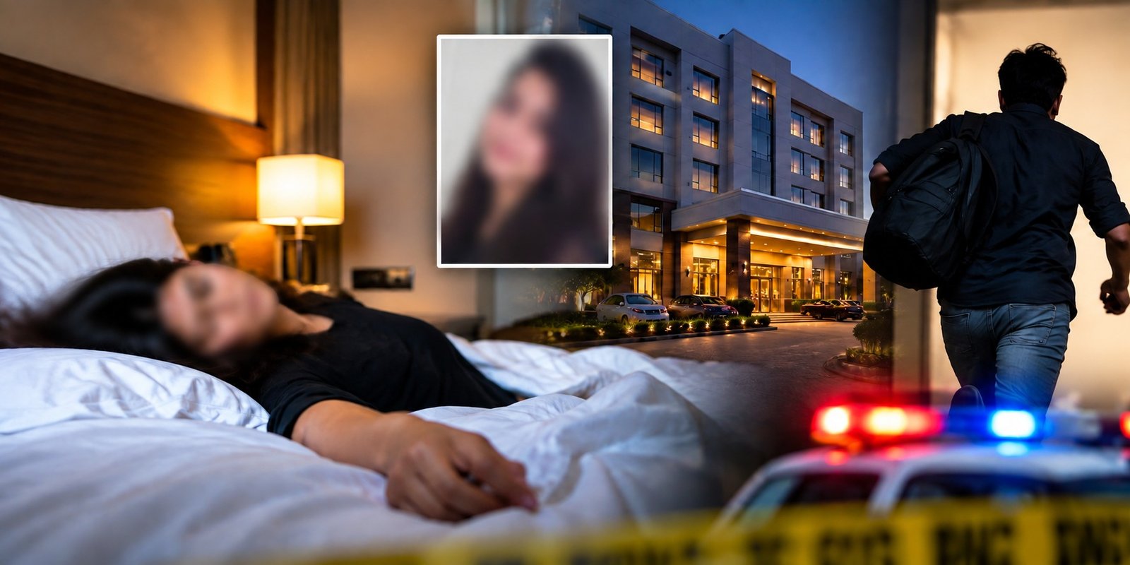 Madhapur hotel where 29-year-old woman died under suspicious circumstances.