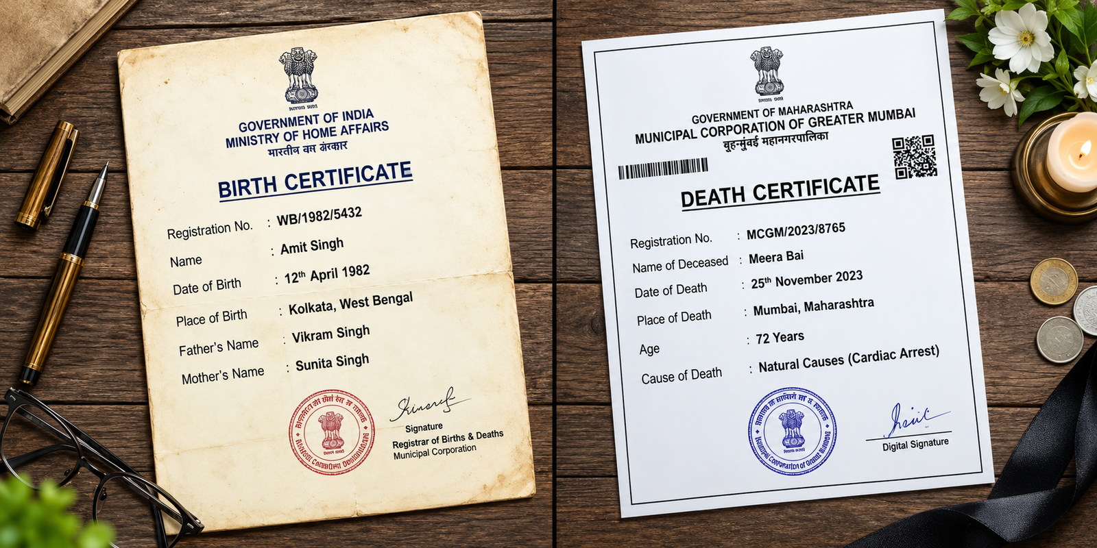 New birth and death registration rules announced by central government