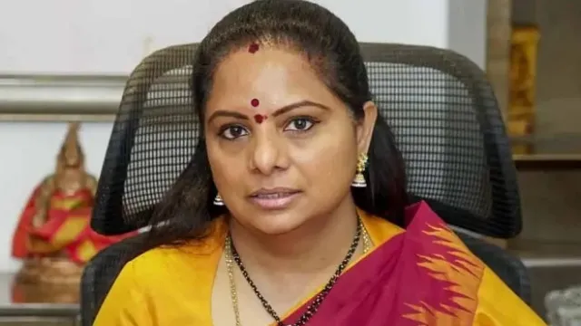 Kavitha reacts to Congress Graduate MLC candidate selection