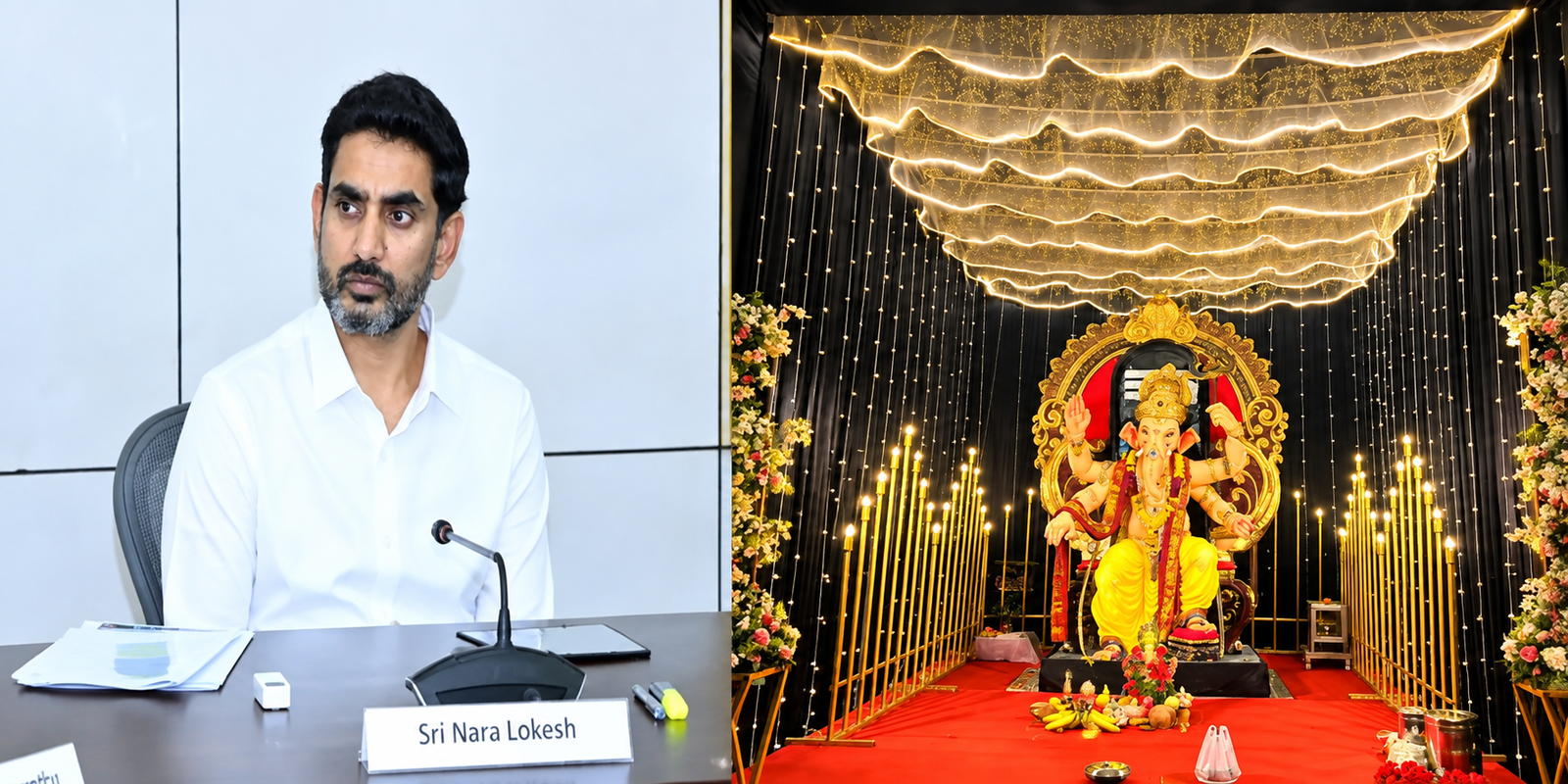 Nara Lokesh seeks DJ permissions for Vinayaka immersion processions