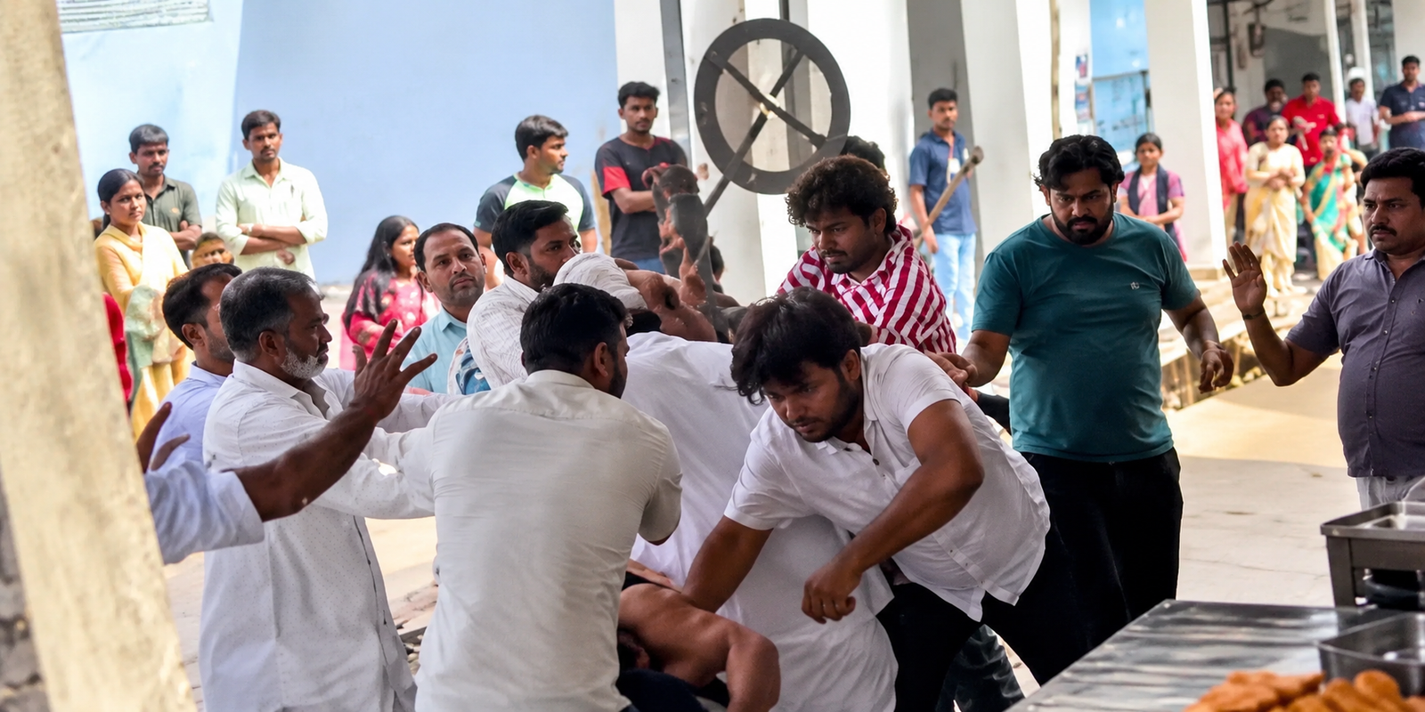 Hapur street fight involving sticks, bricks and cricket bats