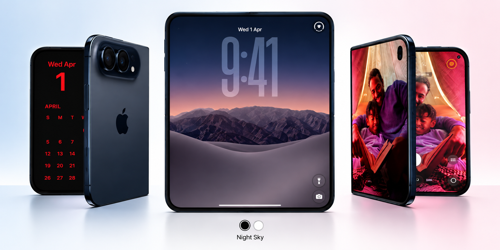Apple iPhone Duo foldable smartphone with dual displays