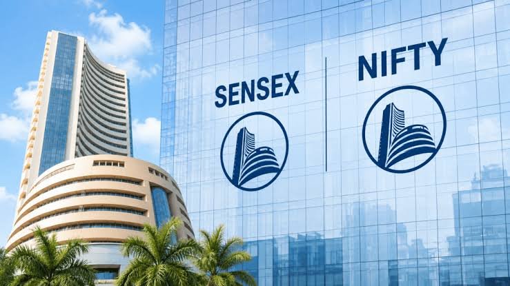 Sensex and Nifty rebound as bank stocks lead market gains.