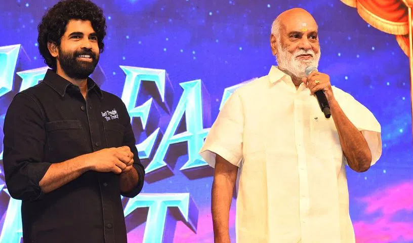 Jr NTR smiles as Raghavendra Rao makes a funny remark