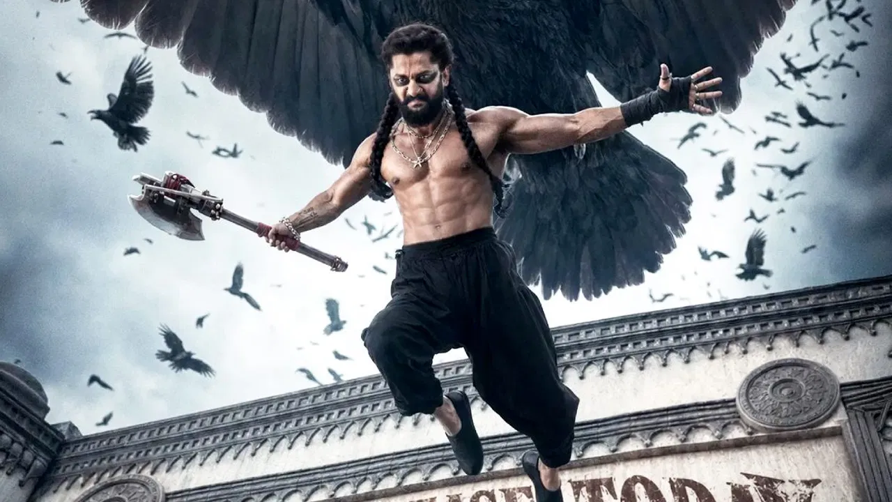 Nani in The Paradise movie promotional poster