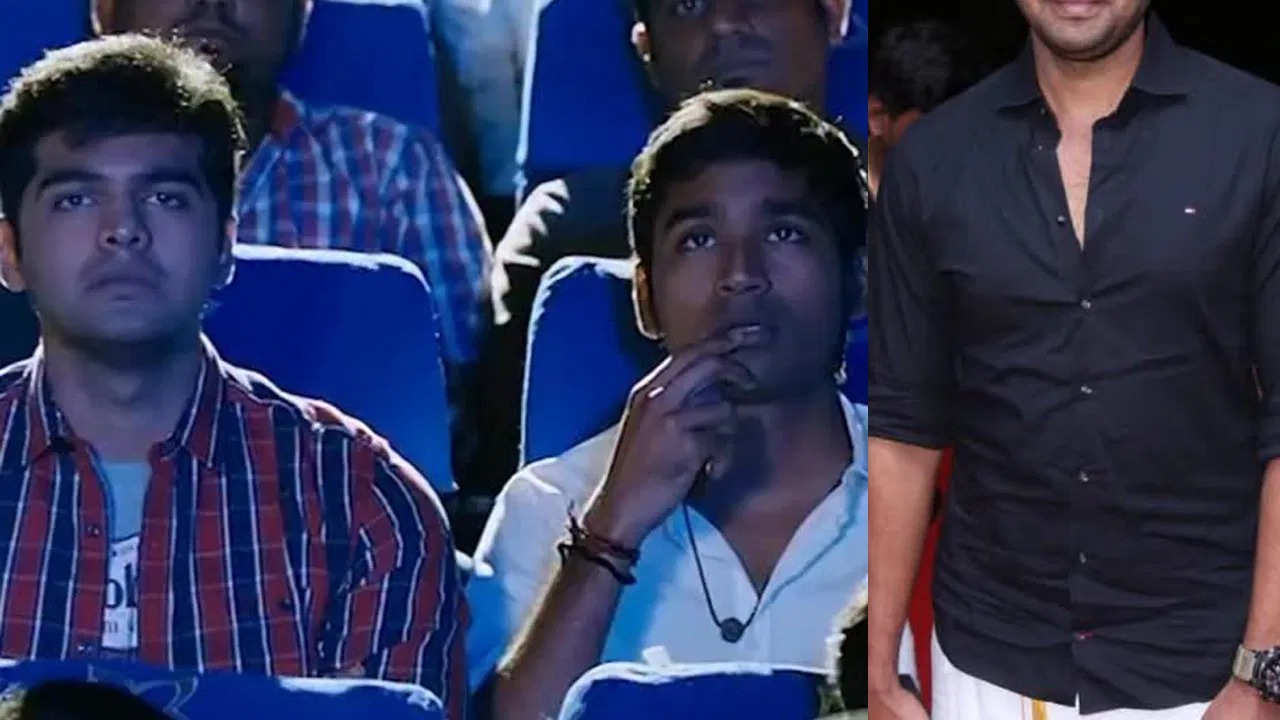 Trigun with Dhanush in Navamanmadhudu movie
