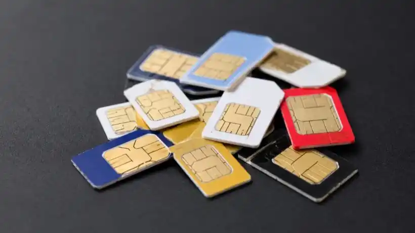 TAFCOP portal showing SIM cards registered in a user’s name