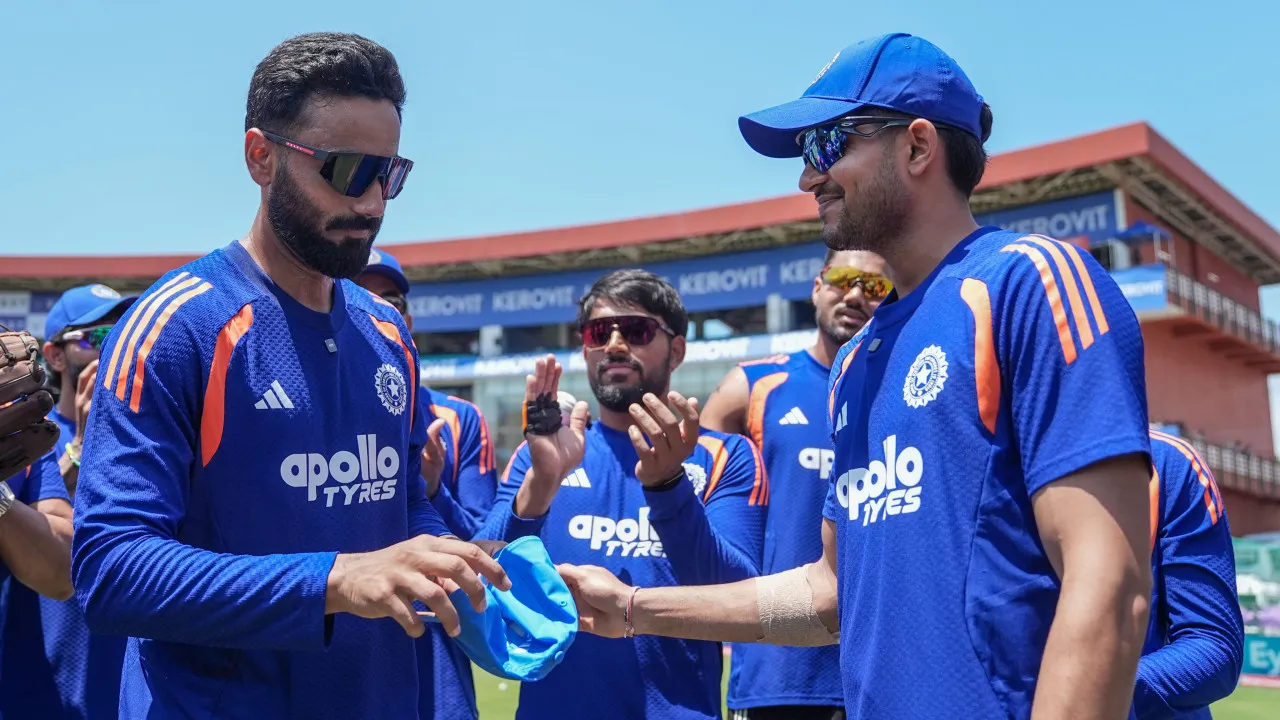 Mohammed Siraj during India vs West Indies ODI match