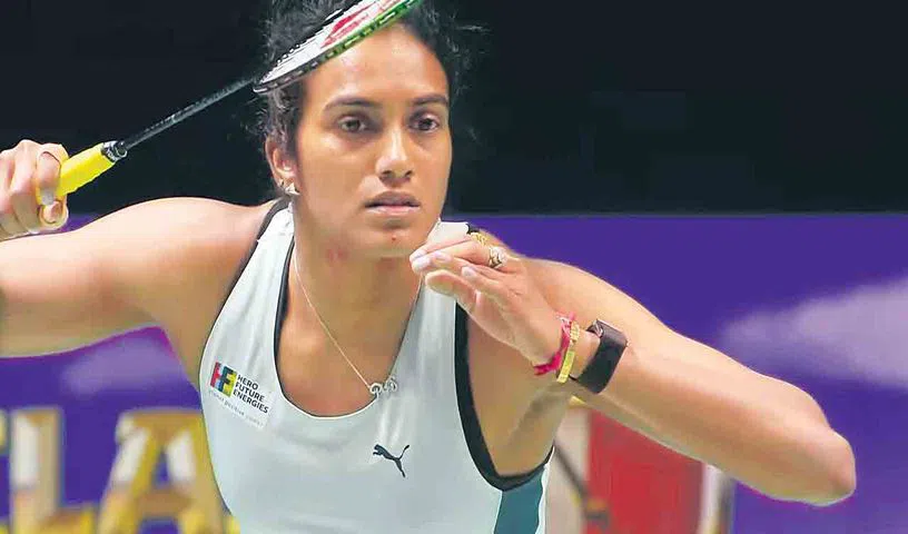 PV Sindhu advances to the Arctic Open badminton quarterfinals.