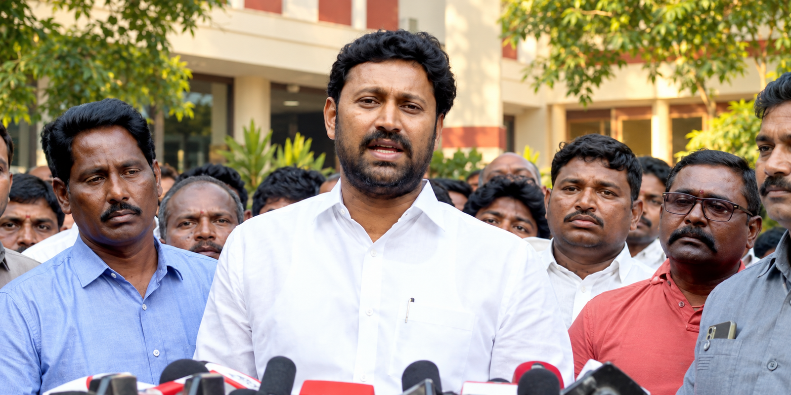 YS Avinash Reddy in connection with the Viveka murder case