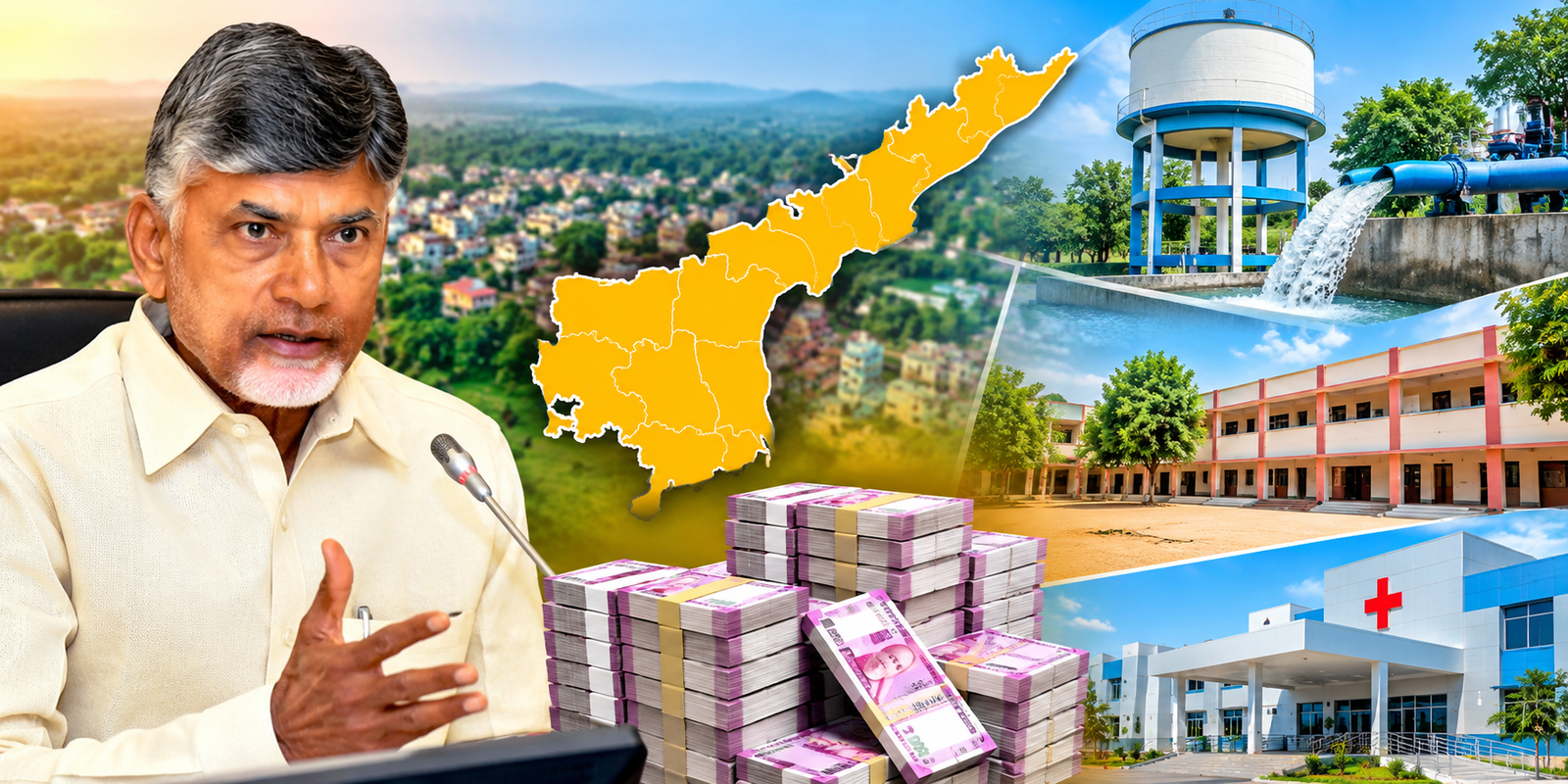 Andhra Pradesh government allocates development funds to 175 assembly constituencies.