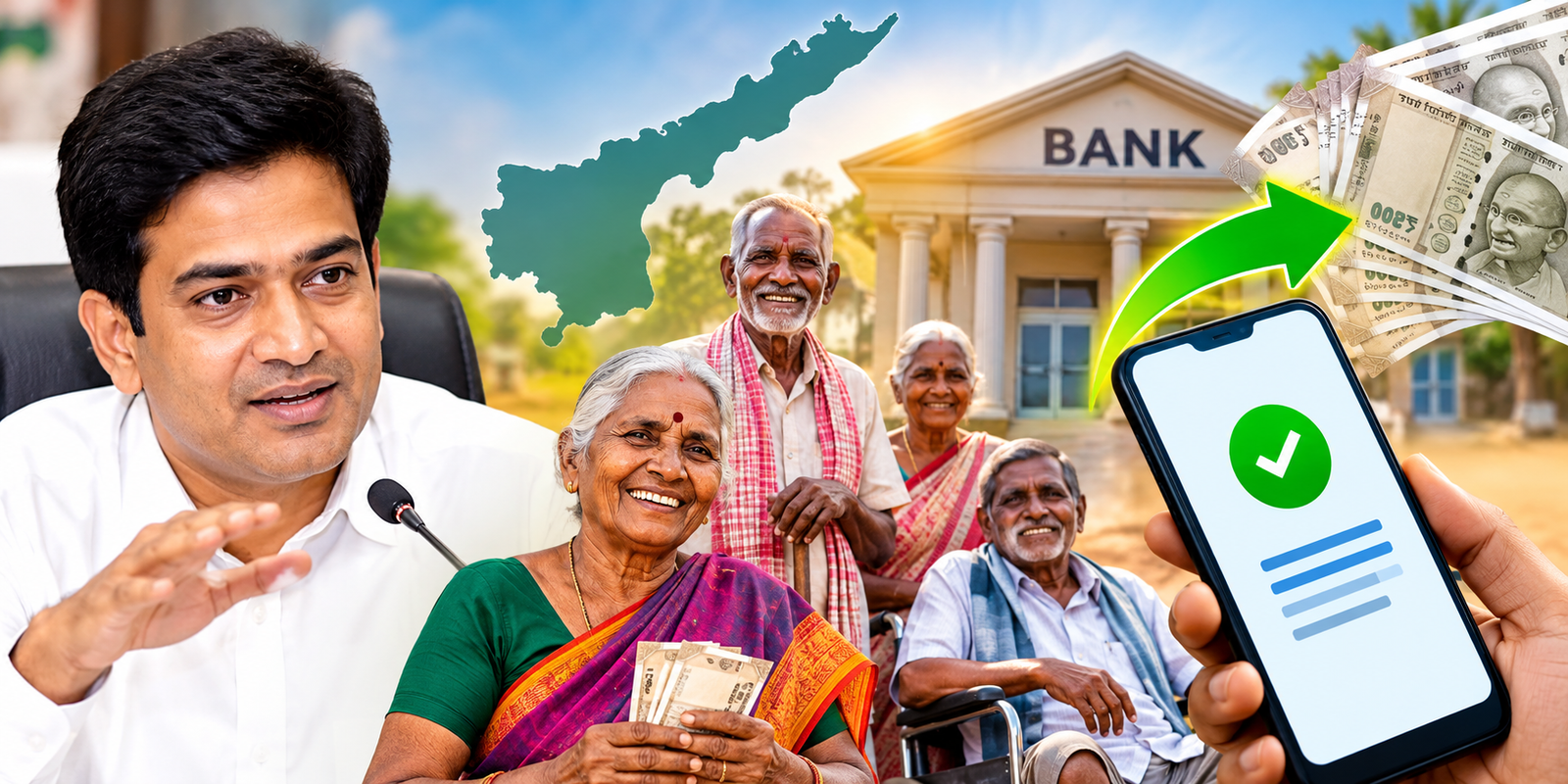 AP pension beneficiaries to receive Centre share in bank accounts