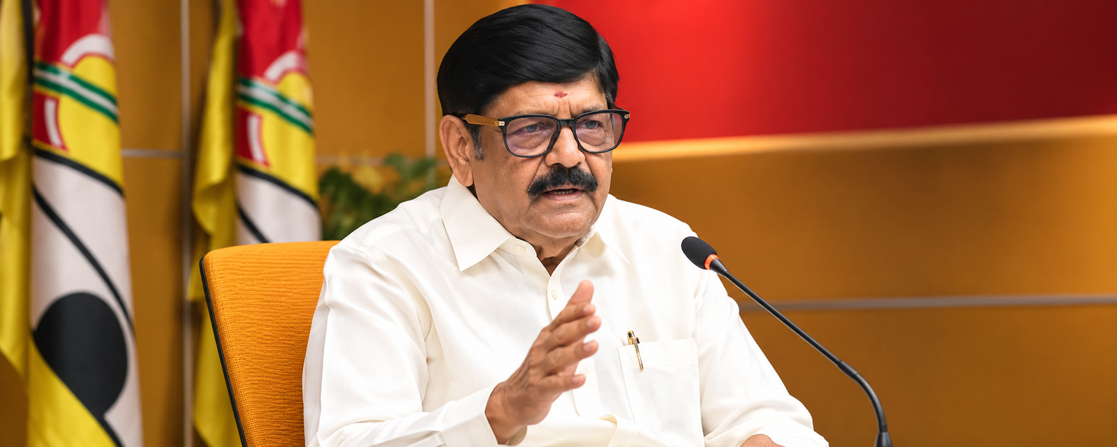 Minister Anam Ramanarayana Reddy at temple construction groundbreaking in Nellore district.