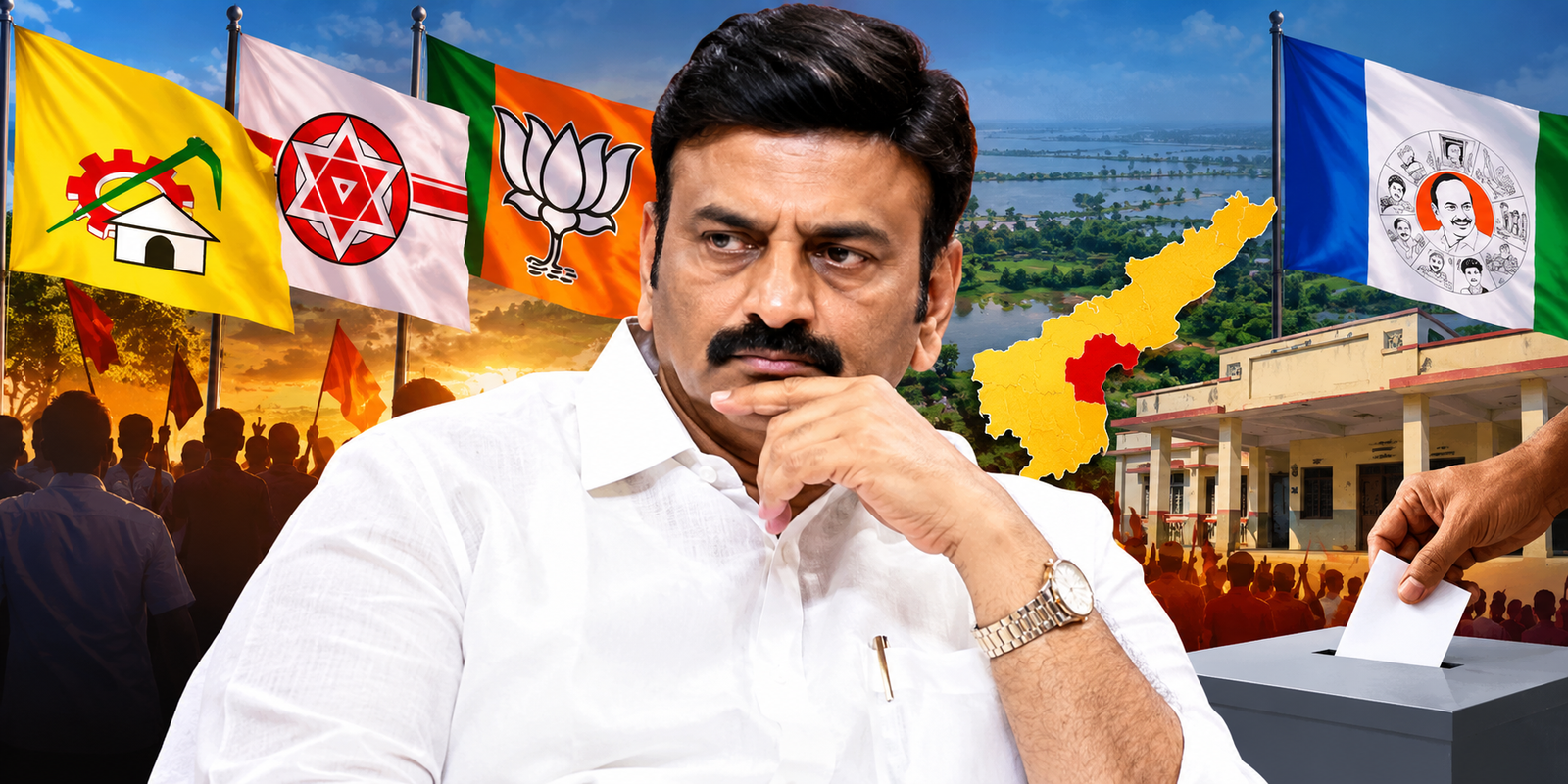 Raghurama Krishna Raju faces political challenges ahead of Undi local elections.