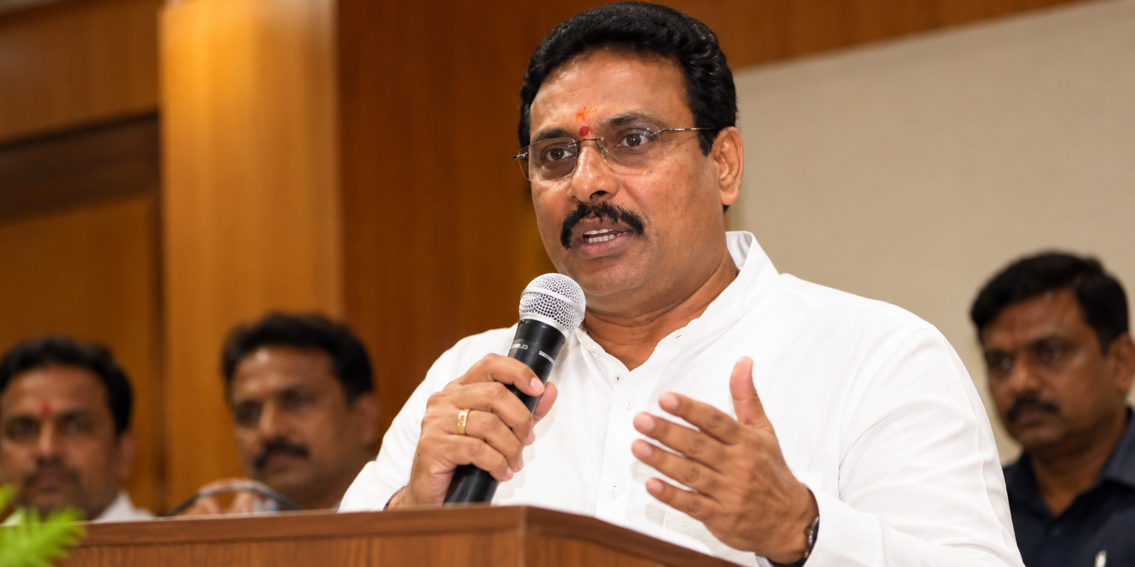 Danam Nagender speaking about the Khairatabad by-election