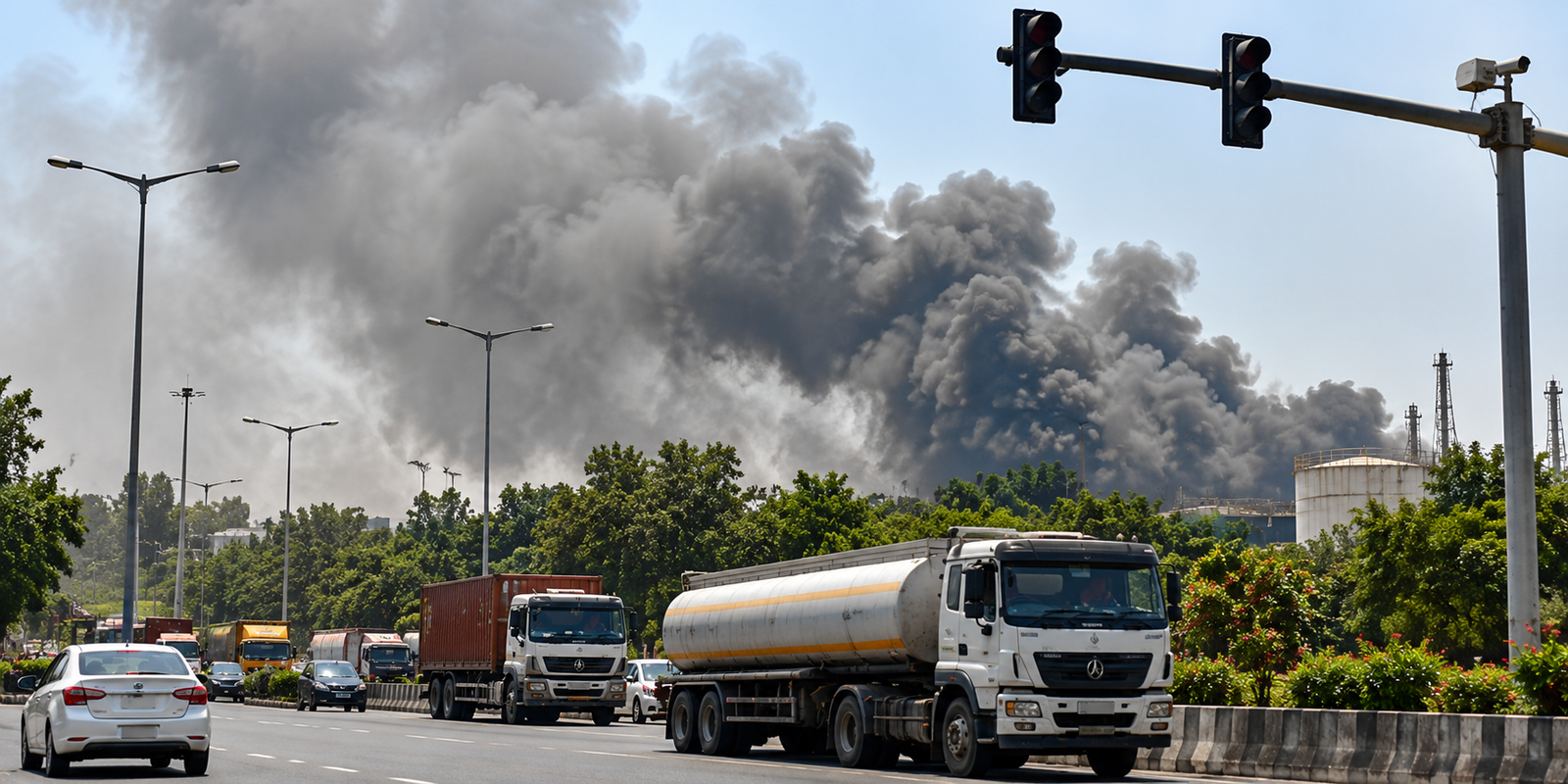 Missile attack tensions near Riyadh international airport in Saudi Arabia