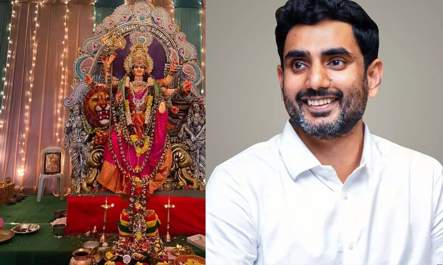 Nara Lokesh announces free electricity for Durga Puja mandaps in Andhra Pradesh.