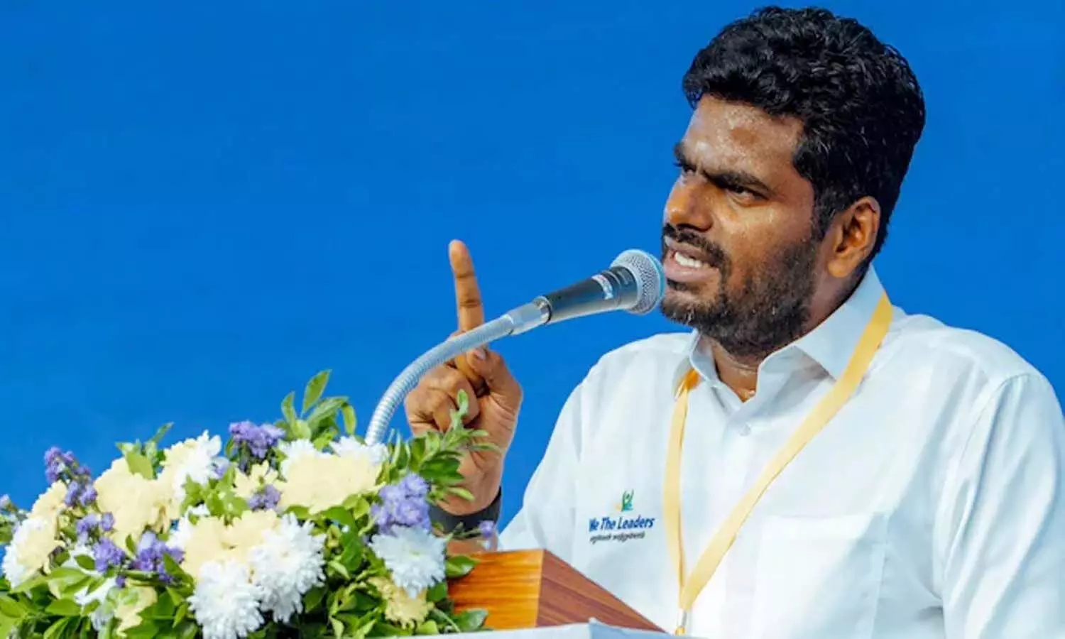 K Annamalai speaking about CJP protests and democratic rights.