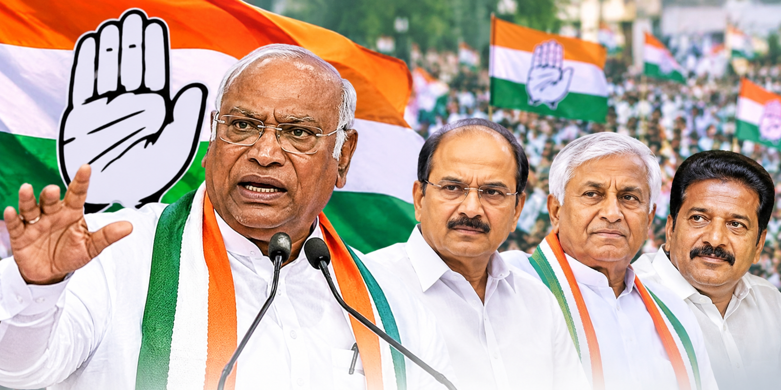 Congress leaders appointed as observers for the nationwide campaign.