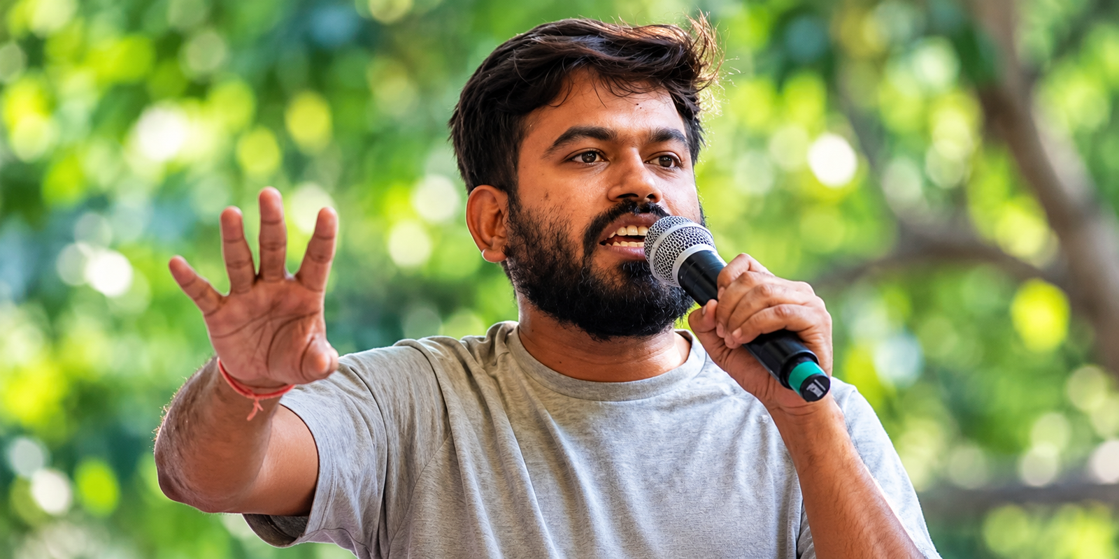 Abhijeet Dipke reacts to the Jantar Mantar protest site decision.