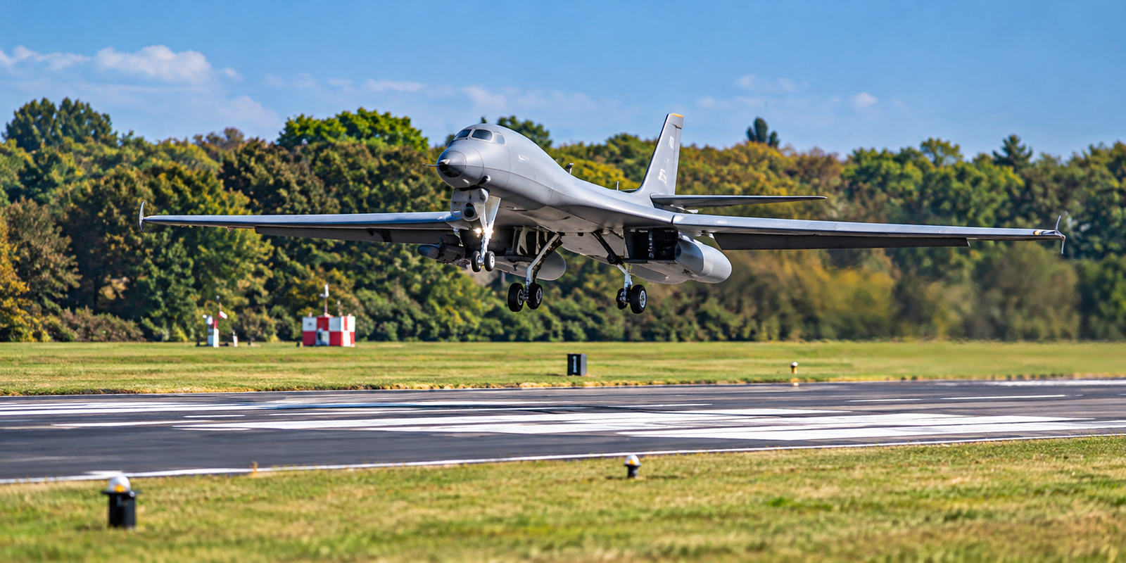 RAF Fairford airbase in Britain amid allegations of an Iran-linked plot.