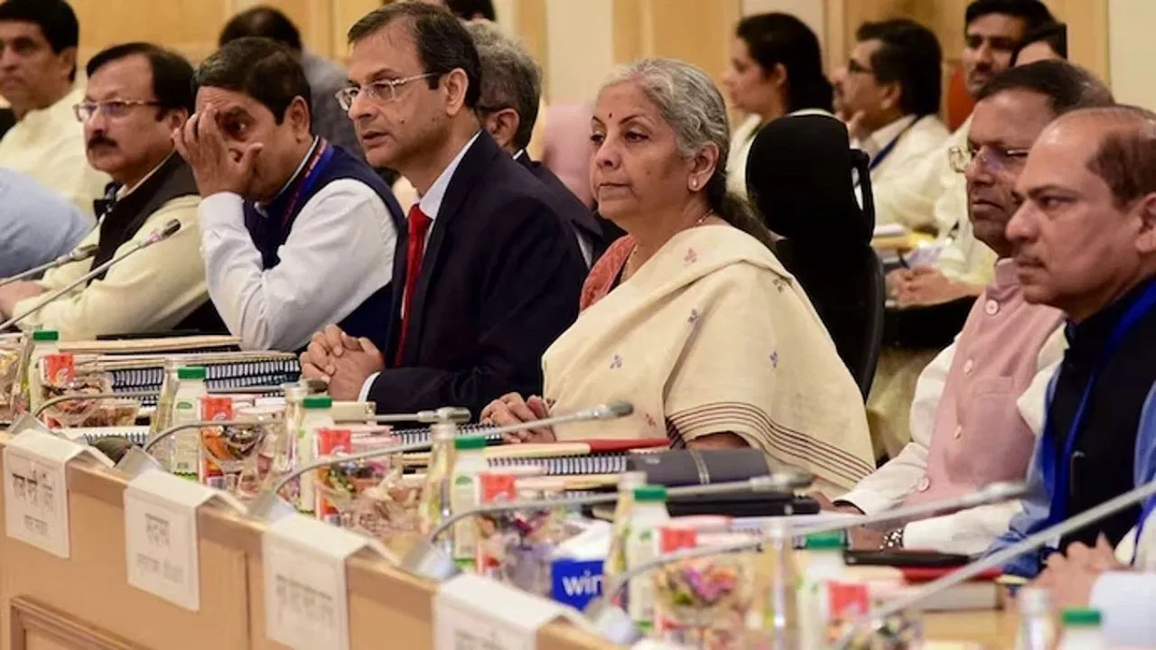 GST Council meeting on new tax reforms in Delhi