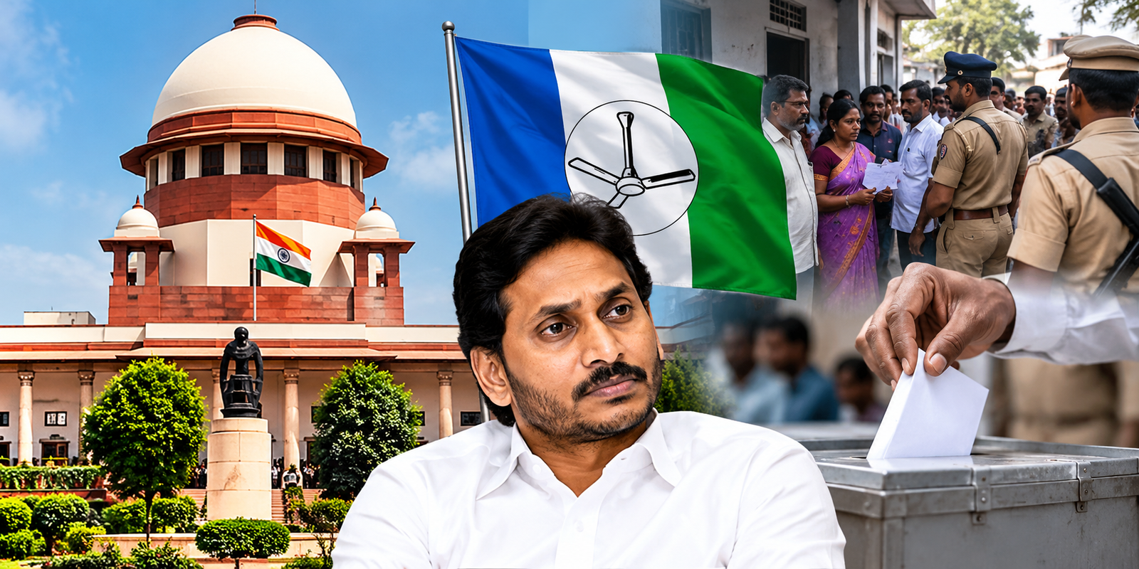 Supreme Court hearing on YSRCP petition over local election nominations