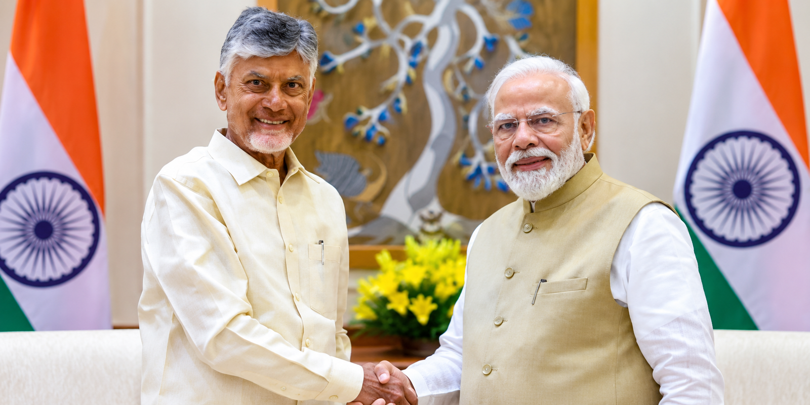 Chandrababu Naidu praises Narendra Modi’s 25-year leadership journey