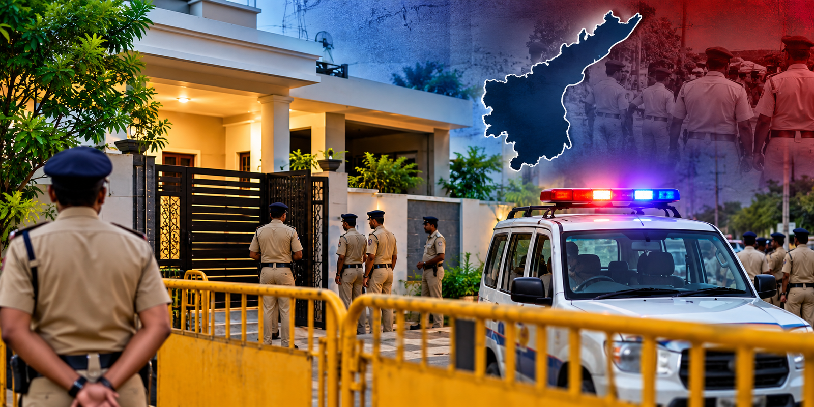 Police house arrest YSRCP leaders in Palnadu district.