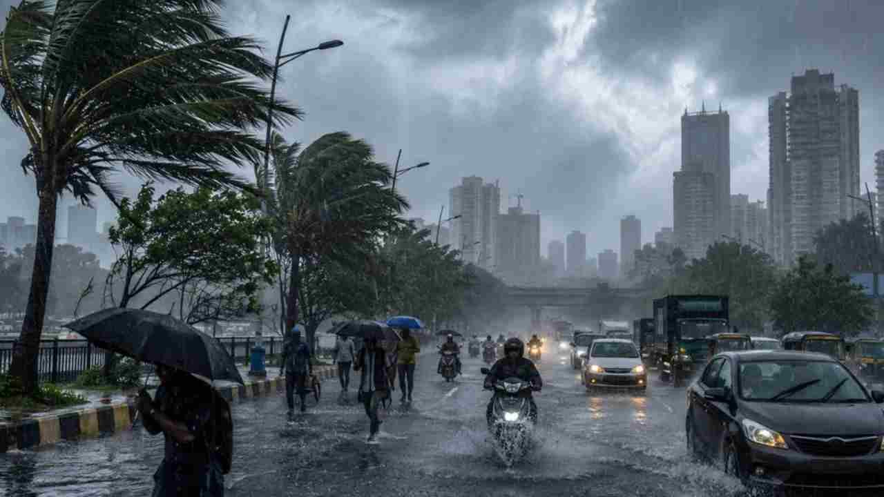 Andhra Pradesh weather forecast with rain and strong winds