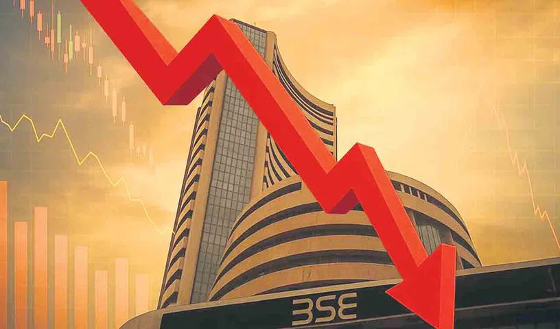 Sensex and Nifty fall sharply amid heavy market selling