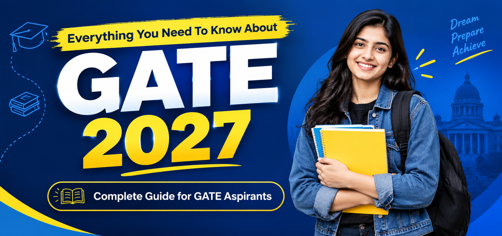 GATE 2027 registration deadline and exam details