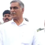 మల్లన్నసాగర్‌కు అతి సమీపంలో బ్లాస్టింగ్‌లు.. రిజర్వాయర్‌కు ప్రమాదం: హరీష్‌రావు ఆందోళన