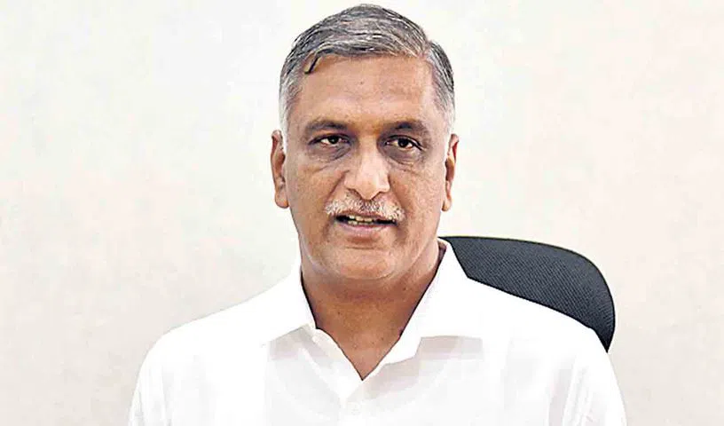 Harish Rao speaking about farmers and Jurala water issue