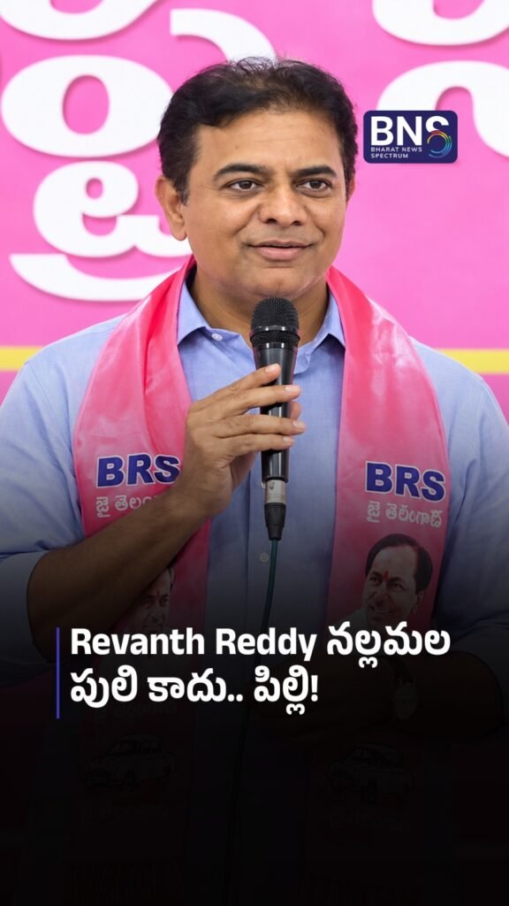 Revanth Reddy నల్లమల పులి కాదు.. పిల్లి! | KTR TARGETS REVANTH