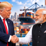 భారత్–అమెరికా వాణిజ్య ఒప్పందం తుది దశకు.. ట్రంప్ కీలక ప్రకటన