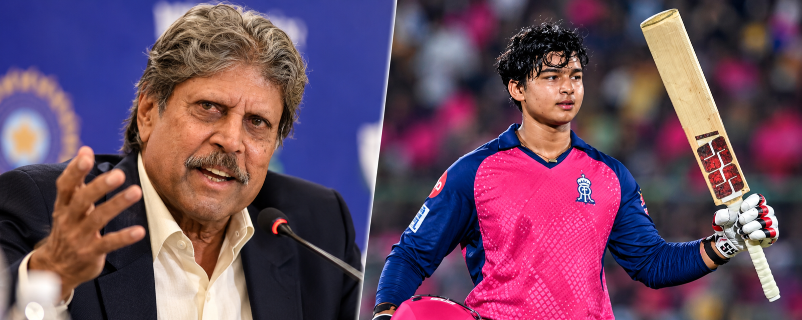 Vaibhav Suryavanshi and Kapil Dev in Indian cricket news