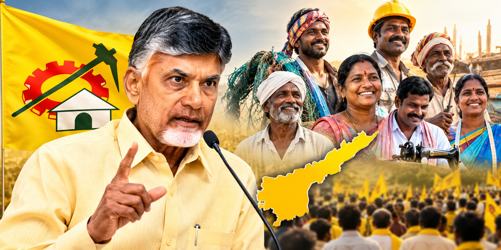TDP announces 34 percent party tickets for BCs in local elections.